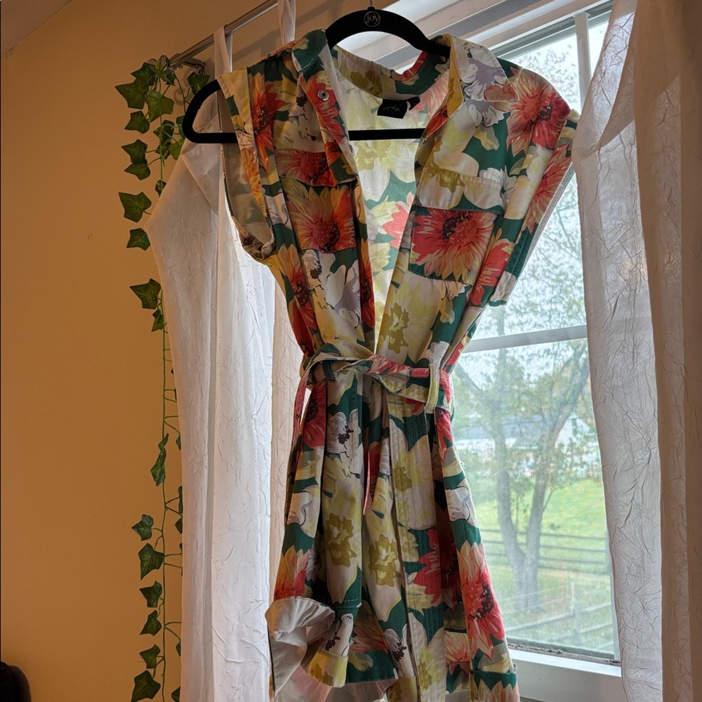 Rusty Multicolor Floral Dress